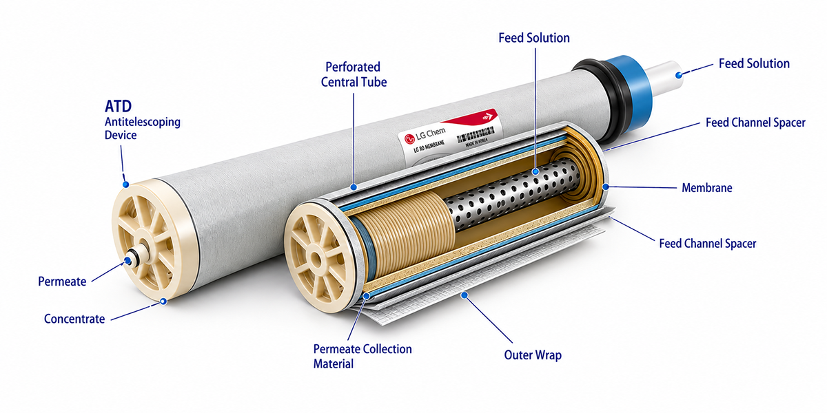What Does an RO Membrane Remove?