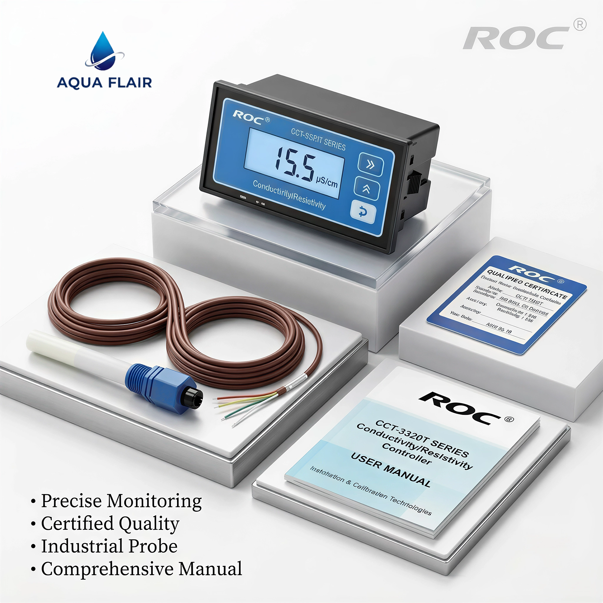 CREATE CCT-3320T TDS Conductivity Monitor